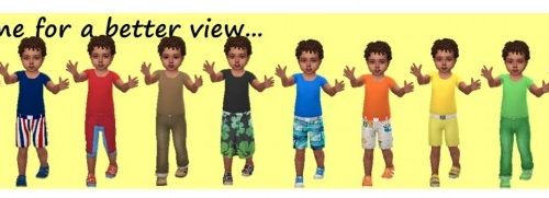 LILLKA’S TUCKED TEE RECOLOUR TU at Sims4Sue