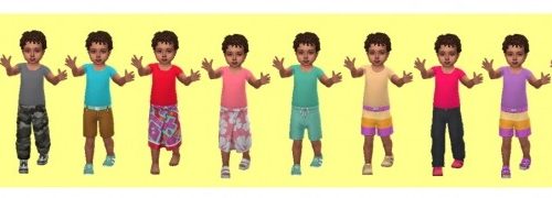 LILLKA’S TUCKED TEE RECOLOUR TU at Sims4Sue