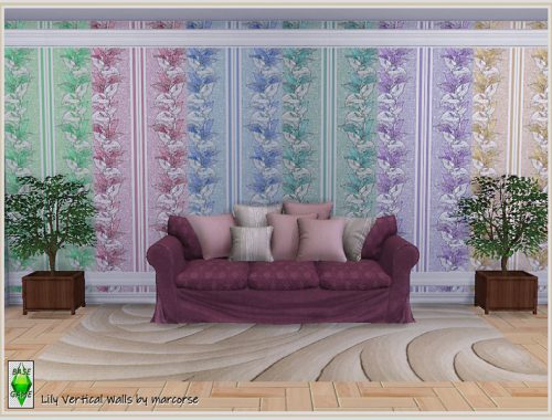 Lily Vertical Walls by marcorse