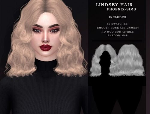 LINDSEY HAIR & NIGHTCRAWLER 07 HAIR CONVERSION at Phoenix-Sims