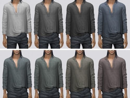Linen Shirt (P) at Darte77