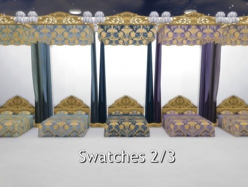 Lit de Parade V2 by TheJim07 at Mod The Sims