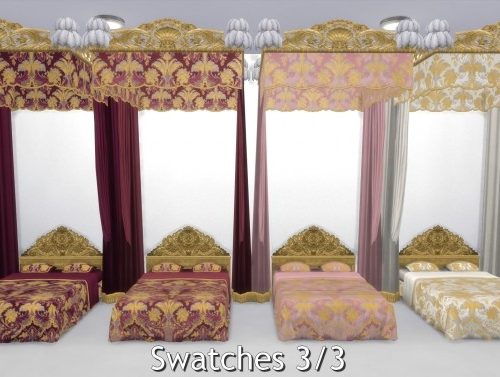 Lit de Parade V2 by TheJim07 at Mod The Sims