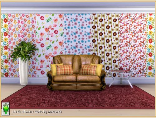 Little Flowers Walls by marcorse