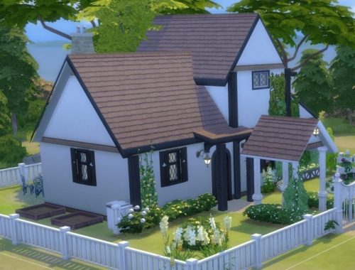 Little Gates Cottage at KyriaT’s Sims 4 World