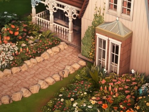 Little Gothic Revival Cottage at Miss Ruby Bird