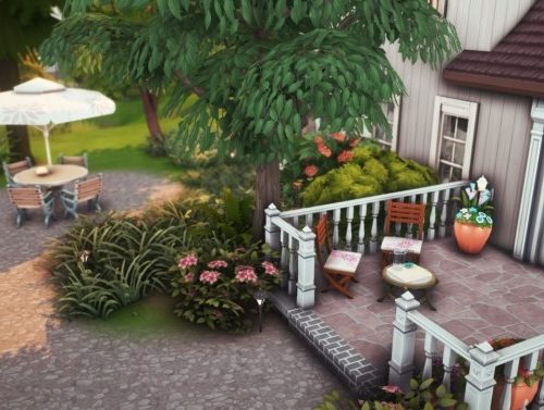 Little Gothic Revival Cottage at Miss Ruby Bird