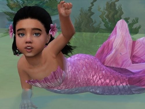 Little Mermaid Ariadne by Elena at Sims World by Denver