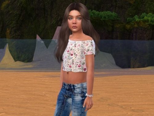Little Sandra by Elena at Sims World by Denver