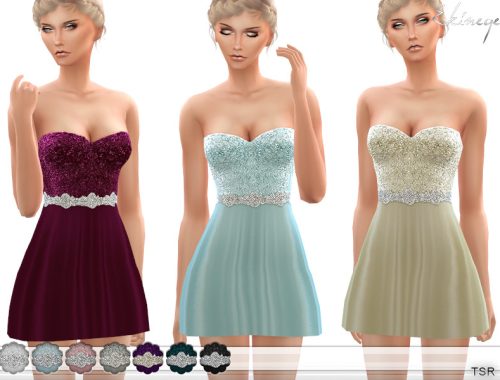 Little Strapless Dress