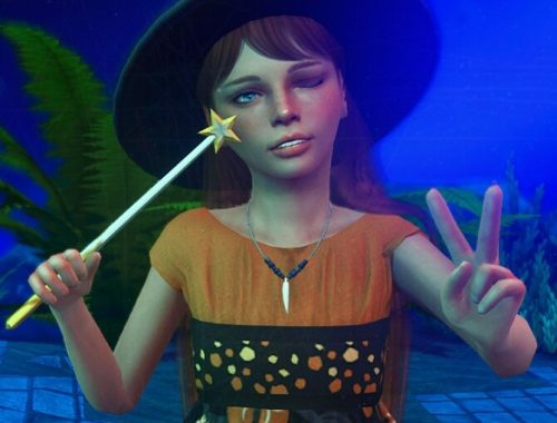 Little witch posepack at Rethdis-love