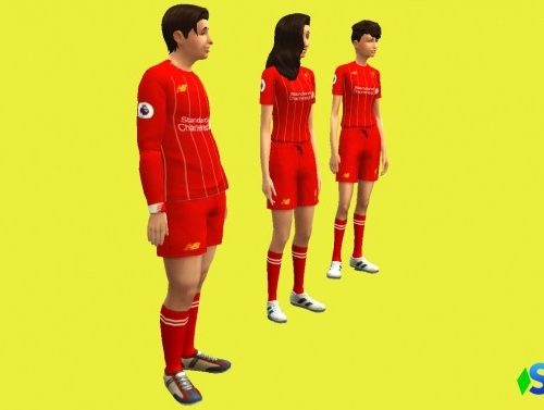 Liverpool Uniform by godspeed at Mod The Sims