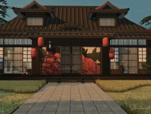 Liziqi house at SoulSisterSims
