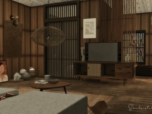 Liziqi house at SoulSisterSims