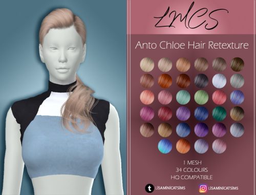 LMCS Anto Chloe Hair Retexture