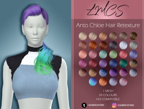 LMCS Anto Chloe Hair Retexture