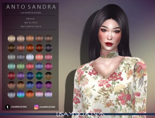 LMCS Anto Sandra Hair Retexture