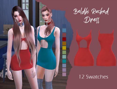 LMCS Beldhi Ruched Dress