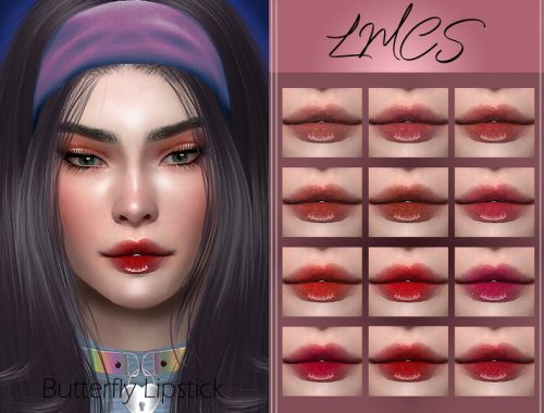 LMCS Butterfly Lipstick