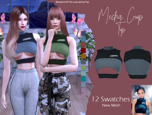 LMCS Mecha Crop Top