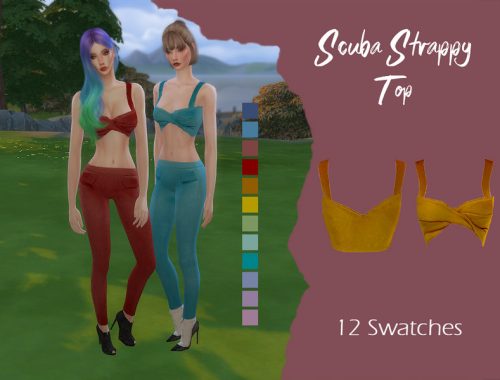 LMCS Scuba Strappy Top