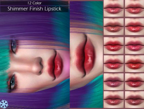 LMCS Shimmer Finish Lipstick