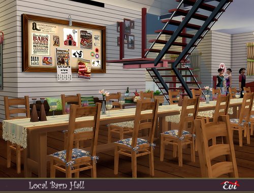 Local barn hall