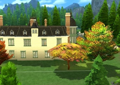 Locke & Keys manor by valbreizh at Mod The Sims
