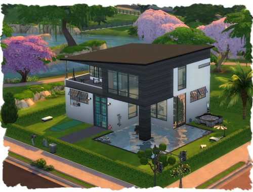 Loft house by Chalipo at All 4 Sims