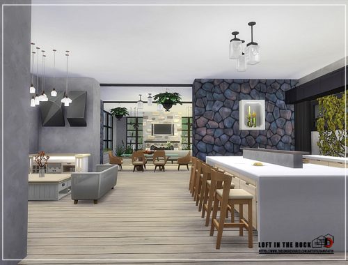 Loft in the rock
