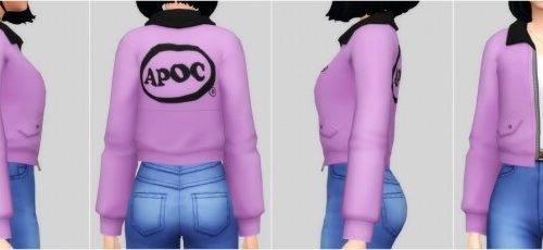 Logo blouson at Casteru