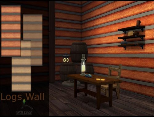 Logs wall - NB1392