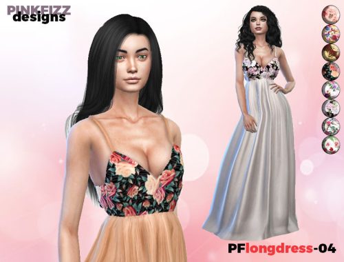 Long Dress PF04 - Mesh Needed