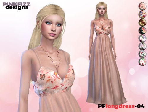 Long Dress PF04 - Mesh Needed