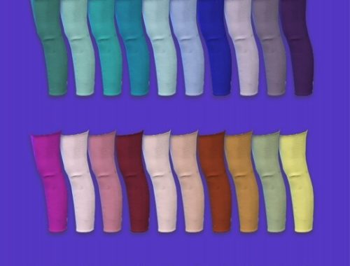 Long leg warmers at Charonlee