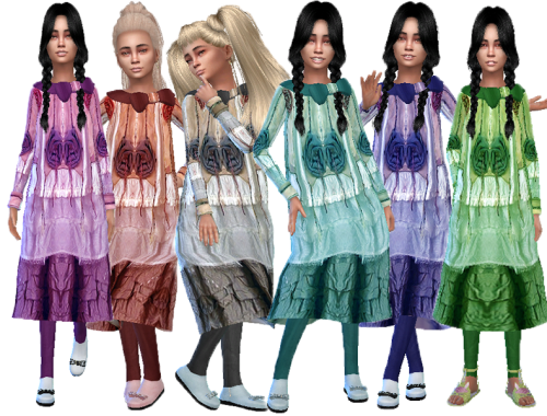 Long pants boho dress (Seasons)
