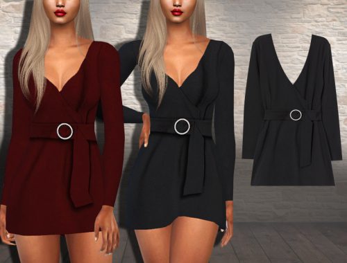 Long Sleeve Coctail Dress