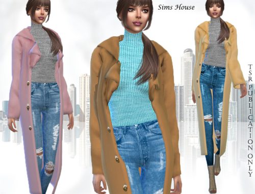 Long women coat