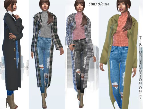 Long women coat