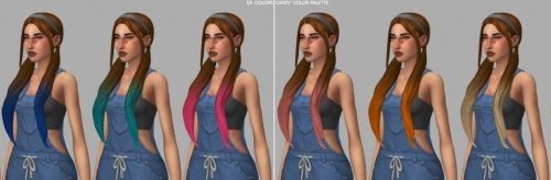 LOTUS HAIR’S OMBRE ACC at Candy Sims 4