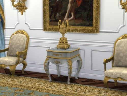 Louis XVI Style Pendule a Cercles Tournants by TheJim07 at Mod The Sims