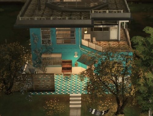 Louise home at SoulSisterSims