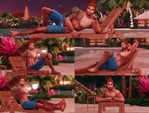 Lounge Chair Poses II