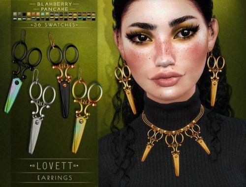 Lovett earrings & necklace at Blahberry Pancake