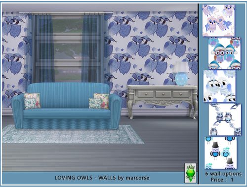 Loving Owls - Walls by marcorse.