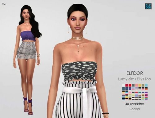 Lumy-sims Ellys Top RC at Elfdor Sims