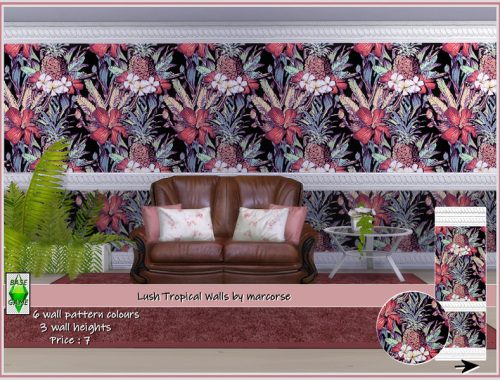 Lush Tropical Walls by marcorse