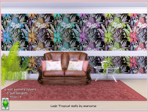 Lush Tropical Walls by marcorse