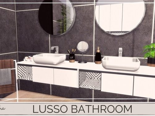 LUSSO BATHROOM at Dinha Gamer