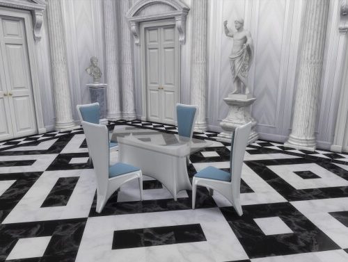 Luxury Dining Table and Chair